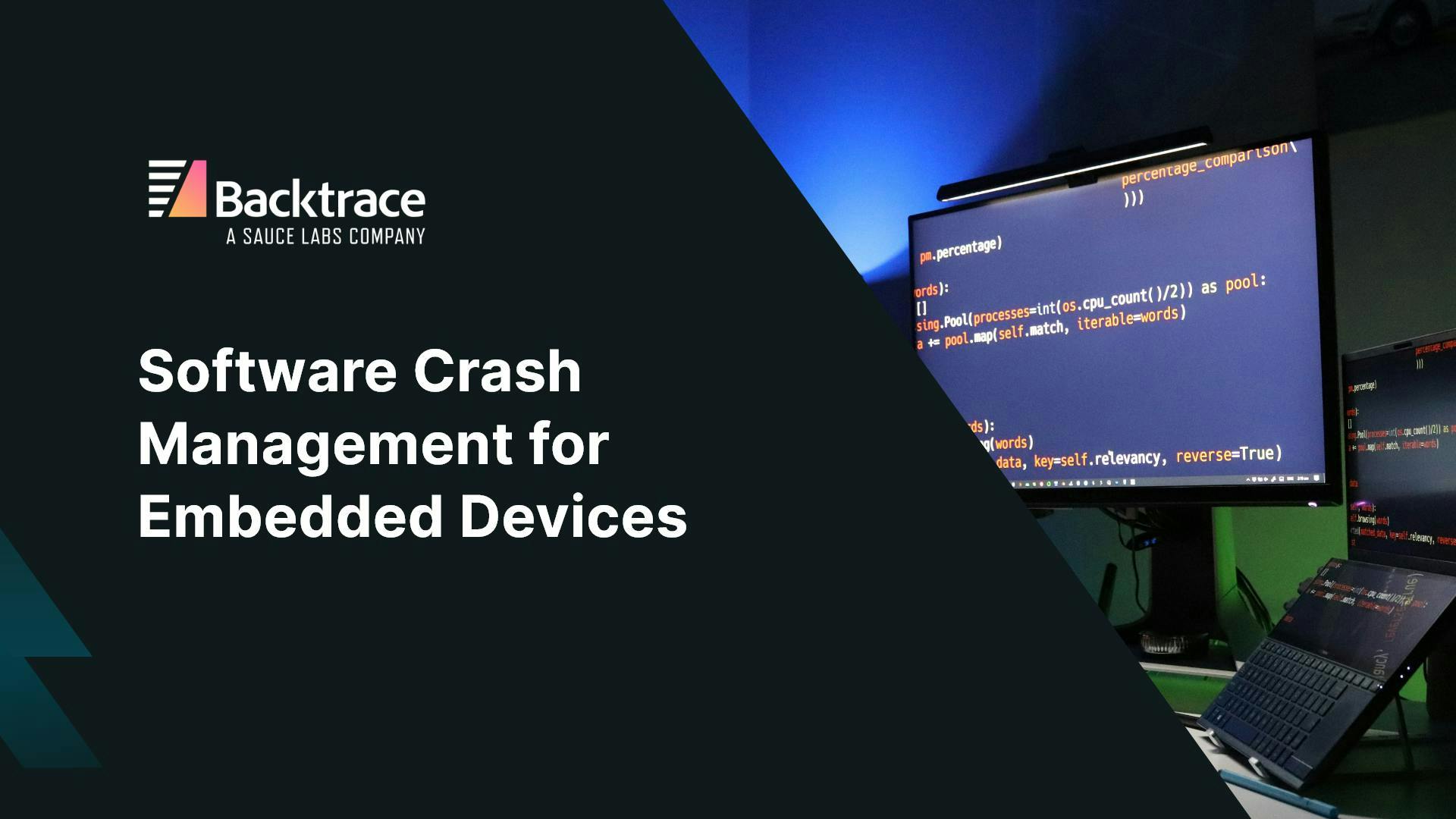 Software  Crash Management for Embedded Devices