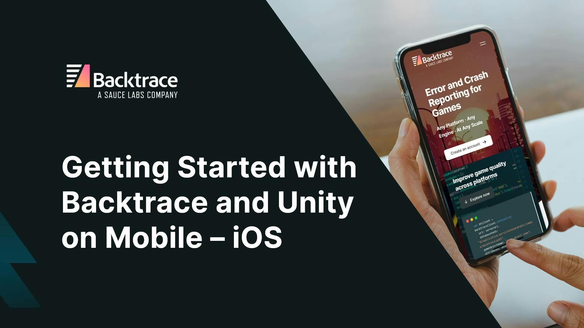 Getting Started with Backtrace and Unity on Mobile (IOS)